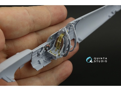 Supermarine Spitfire Mk.V - 3d-printed & Coloured Interior (For Airfix Kits) - zdjęcie 10