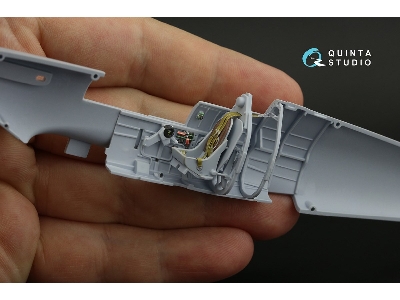 Supermarine Spitfire Mk.V - 3d-printed & Coloured Interior (For Airfix Kits) - zdjęcie 11