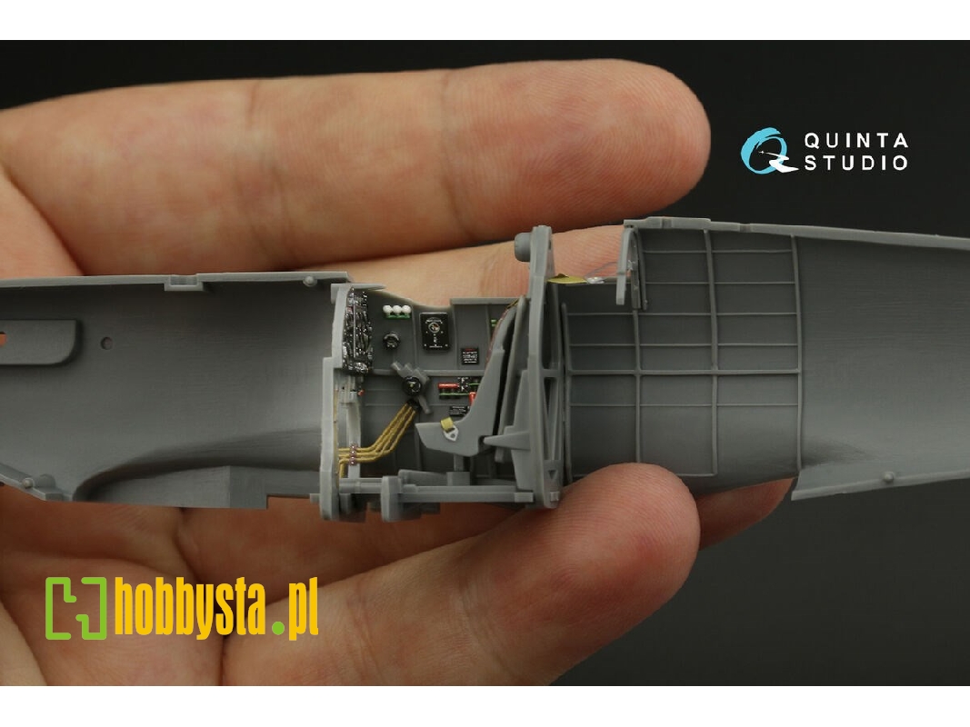 Supermarine Spitfire Mk.V - 3d-printed & Coloured Interior (For Tamiya Kits) - zdjęcie 1 Supermarine Spitfire Mk.V - 3d-printed & Coloured Interior (For Tamiya Kits) - zdjęcie 1