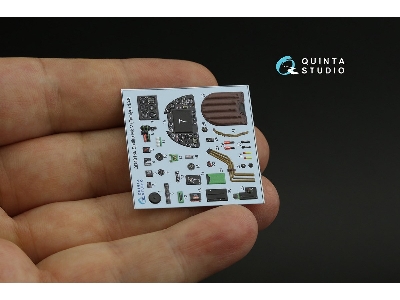 Supermarine Spitfire Mk.V - 3d-printed & Coloured Interior (For Tamiya Kits) - zdjęcie 4