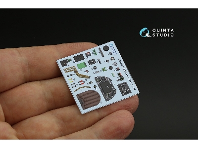Supermarine Spitfire Mk.V - 3d-printed & Coloured Interior (For Tamiya Kits) - zdjęcie 5