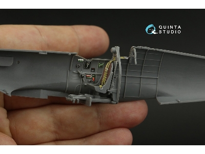 Supermarine Spitfire Mk.V - 3d-printed & Coloured Interior (For Tamiya Kits) - zdjęcie 10
