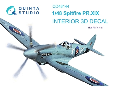 Supermarine Spitfire Pr.Xix - 3d-printed & Coloured Interior (For Airfix Kits) - zdjęcie 2