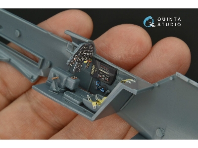 Messerschmitt Bf 109 G-10 - 3d-printed & Coloured Interior (For Eduard Kits) - zdjęcie 1