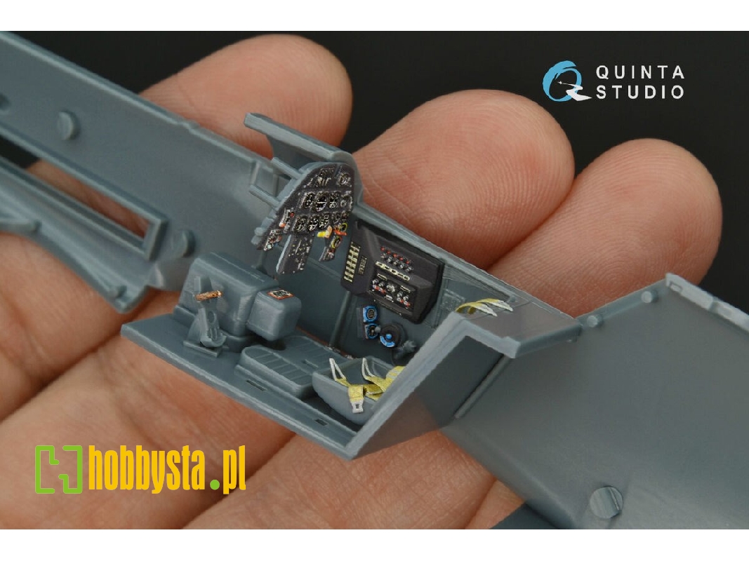 Messerschmitt Bf 109 G-10 - 3d-printed & Coloured Interior (For Eduard Kits) - zdjęcie 1 Messerschmitt Bf 109 G-10 - 3d-printed & Coloured Interior (For Eduard Kits) - zdjęcie 1