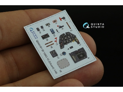 Messerschmitt Bf 109 G-10 - 3d-printed & Coloured Interior (For Eduard Kits) - zdjęcie 4