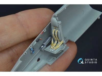 Heinkel He-162 Salamander - 3d-printed & Coloured Interior (For Dragon Kits) - zdjęcie 9