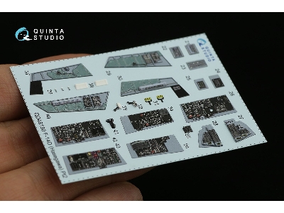Grumman F-14 D Super Tomcat - 3d-printed & Coloured Interior (For Hasegawa Kits) - zdjęcie 6