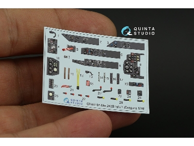 Messerschmitt Me 262 B-1a/U1 - 3d-printed & Coloured Interior (For Dragon Kits) - zdjęcie 4