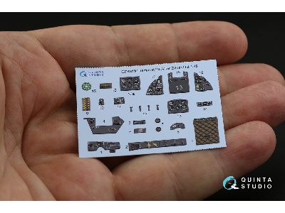 Hawker Tempest Mk.V - 3d-printed & Coloured Interior (For Eduard Kits) - zdjęcie 5