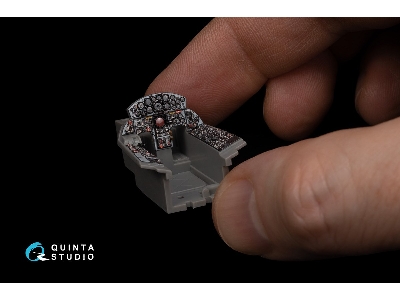 Lockheed F-104 S Starfighter - 3d-printed & Coloured Interior (For Kinetic Kits) - zdjęcie 7
