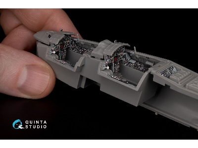 Lockheed Tf-104 G Starfighter - 3d-printed & Coloured Interior (For Kinetic Kits) - zdjęcie 1