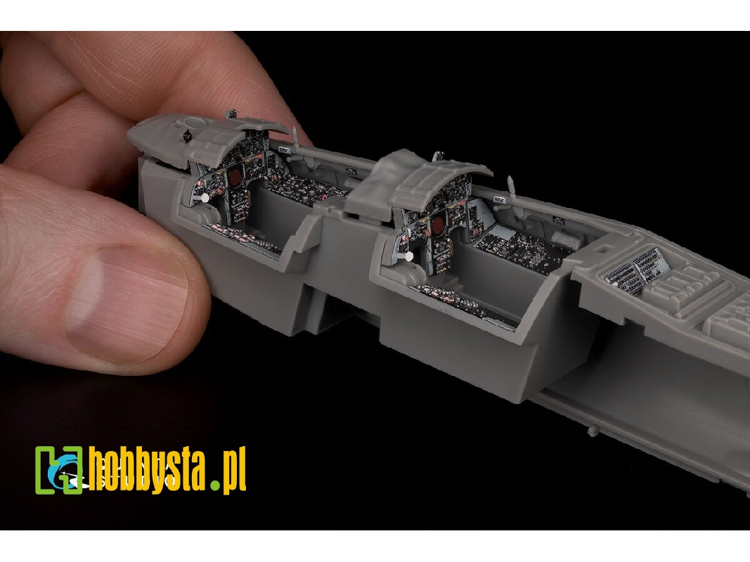 Lockheed Tf-104 G Starfighter - 3d-printed & Coloured Interior (For Kinetic Kits) - zdjęcie 1 Lockheed Tf-104 G Starfighter - 3d-printed & Coloured Interior (For Kinetic Kits) - zdjęcie 1