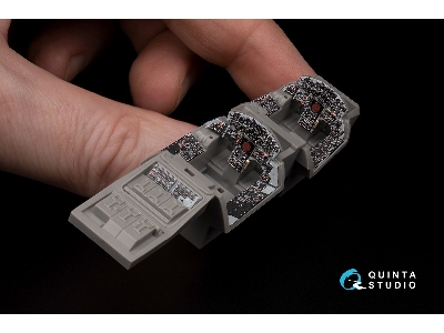 Lockheed Tf-104 G Starfighter - 3d-printed & Coloured Interior (For Kinetic Kits) - zdjęcie 7