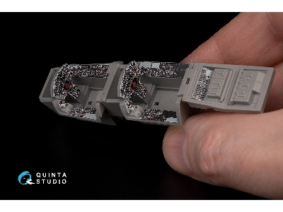 Lockheed Tf-104 G Starfighter - 3d-printed & Coloured Interior (For Kinetic Kits) - zdjęcie 8