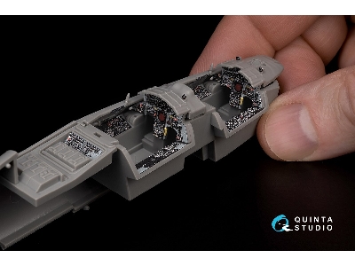 Lockheed Tf-104 G Starfighter - 3d-printed & Coloured Interior (For Kinetic Kits) - zdjęcie 9