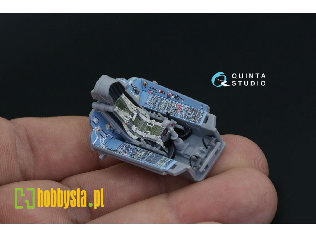 Sukhoi Su-27 Flanker-b - 3d-printed & Coloured Interior (For Hobby Boss Kits) - zdjęcie 1 Sukhoi Su-27 Flanker-b - 3d-printed & Coloured Interior (For Hobby Boss Kits) - zdjęcie 1