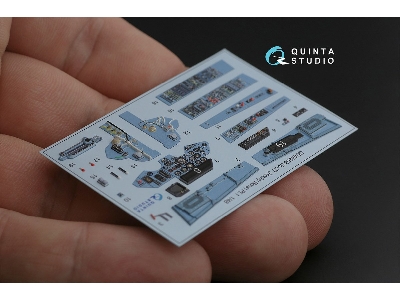 Sukhoi Su-27 Flanker-b - 3d-printed & Coloured Interior (For Hobby Boss Kits) - zdjęcie 5