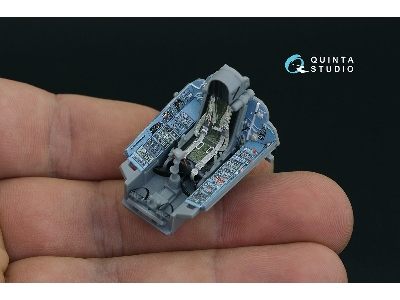Sukhoi Su-27 Flanker-b - 3d-printed & Coloured Interior (For Hobby Boss Kits) - zdjęcie 8
