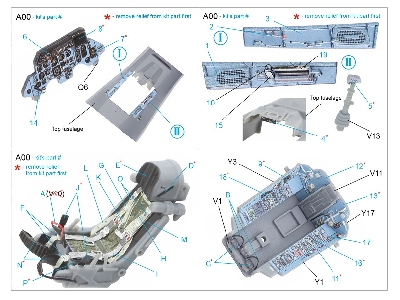 Sukhoi Su-27 Flanker-b - 3d-printed & Coloured Interior (For Hobby Boss Kits) - zdjęcie 12