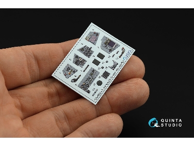 Panavia Tornado Ecr German Version - Interior 3d Decal With 3d-printed Resin Parts (For Revell Kits) - zdjęcie 5