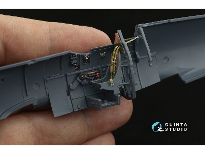 Supermarine Spitfire Mk.Ii - 3d-printed & Coloured Interior (For Eduard Kits) - zdjęcie 12