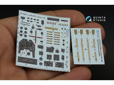 Junkers Ju-87 B-2 / R-2 - 3d-printed & Coloured Interior (For Italeri Kits) - zdjęcie 3