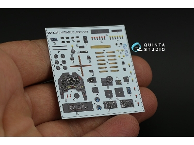 Junkers Ju-87 B-2 / R-2 - 3d-printed & Coloured Interior (For Italeri Kits) - zdjęcie 4