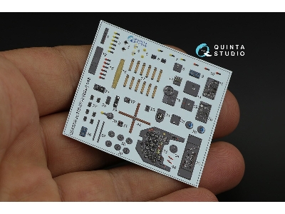 Junkers Ju-87 B-2 / R-2 - 3d-printed & Coloured Interior (For Italeri Kits) - zdjęcie 5