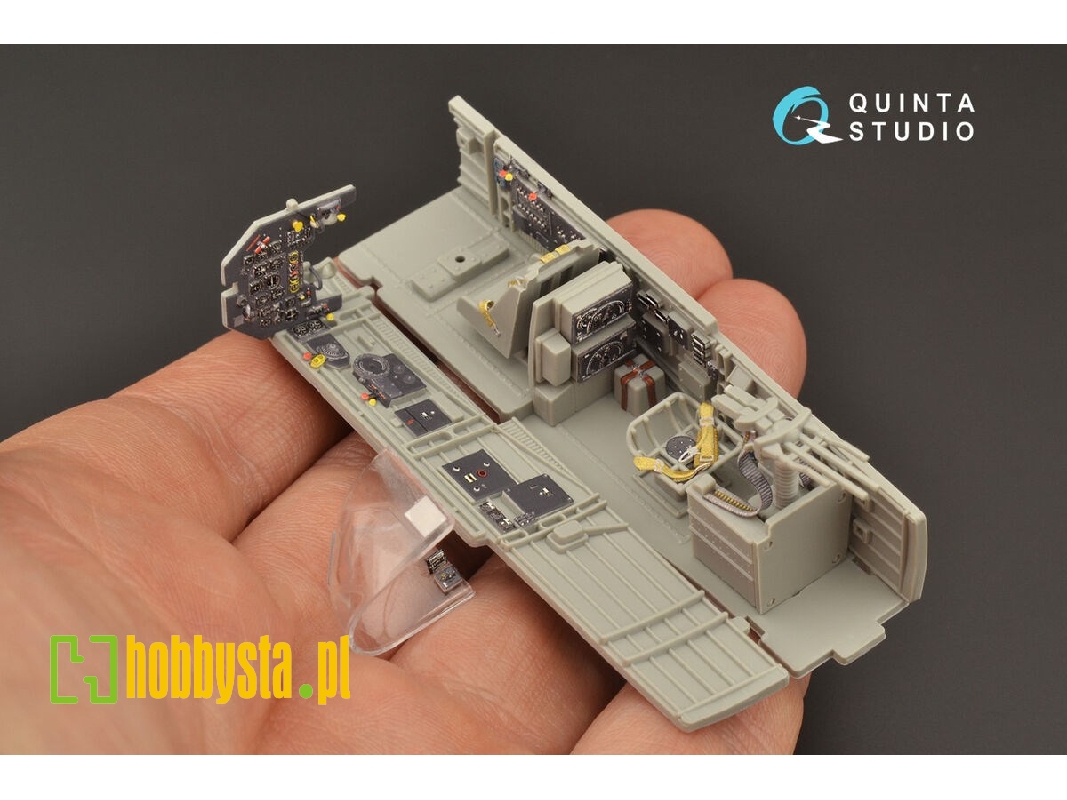 Junkers Ju-87 D/G Stuka - 3d-printed & Coloured Interior (For Italeri Kits) - zdjęcie 1 Junkers Ju-87 D/G Stuka - 3d-printed & Coloured Interior (For Italeri Kits) - zdjęcie 1