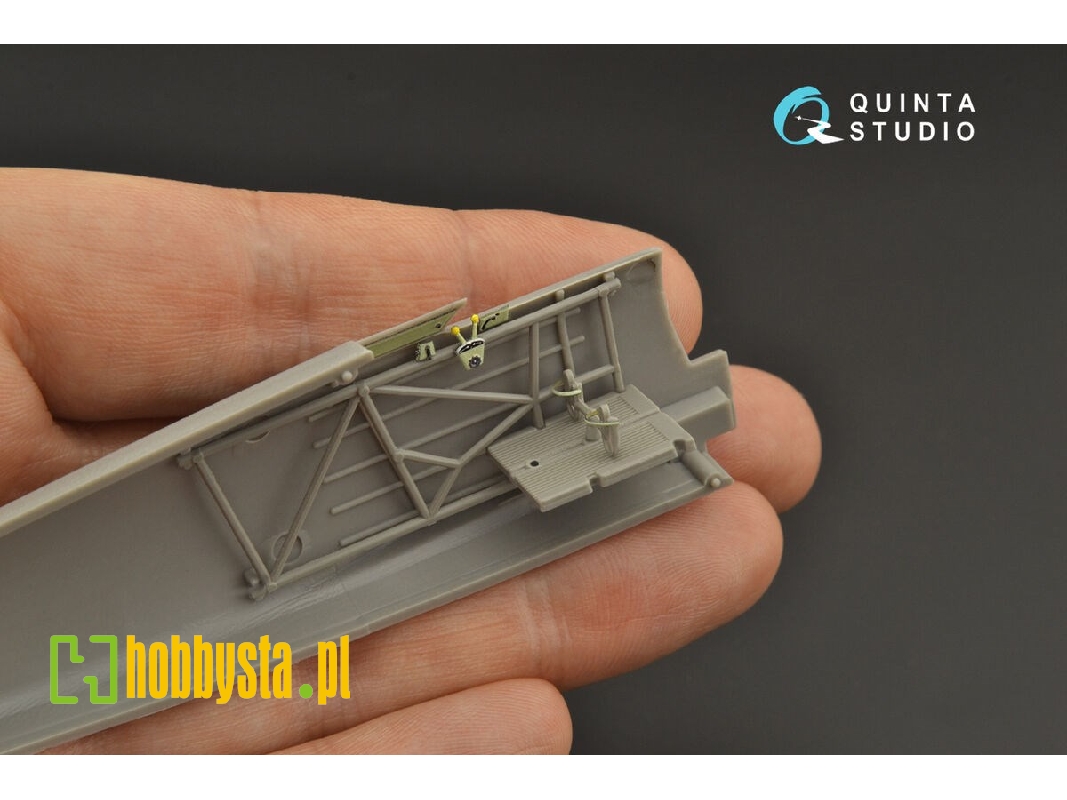 Arado Ar 68 E/F - 3d-printed & Coloured Interior (For Roden Kits) - zdjęcie 1 Arado Ar 68 E/F - 3d-printed & Coloured Interior (For Roden Kits) - zdjęcie 1