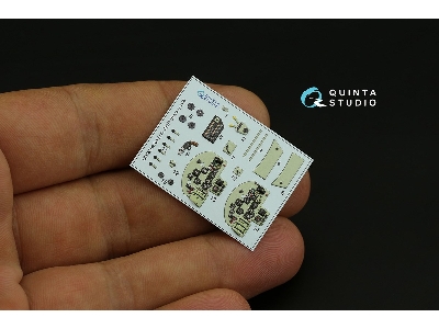 Arado Ar 68 E/F - 3d-printed & Coloured Interior (For Roden Kits) - zdjęcie 6