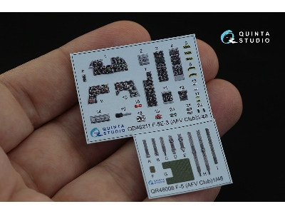 Northrop F-5e-3 Tiger Ii - 3d-printed & Coloured Interior (For Afv Club Kits) - zdjęcie 3