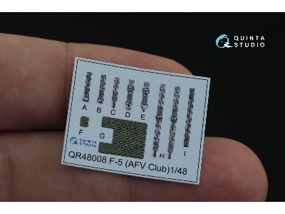 Northrop F-5e-3 Tiger Ii - 3d-printed & Coloured Interior (For Afv Club Kits) - zdjęcie 5