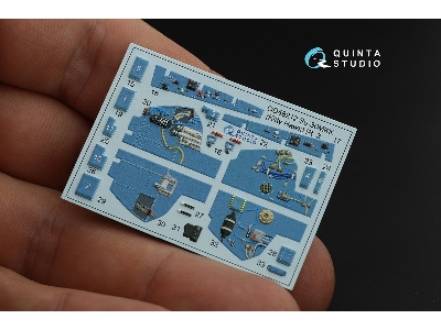 Sukhoi Su-30mkk Family - 3d-printed & Coloured Interior (For Kitty Hawk Kits) - zdjęcie 5