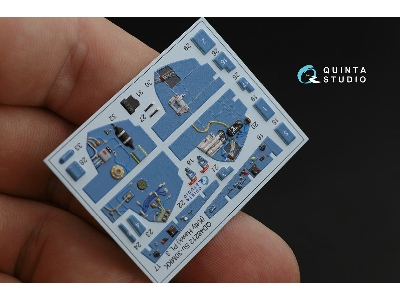 Sukhoi Su-30mkk Family - 3d-printed & Coloured Interior (For Kitty Hawk Kits) - zdjęcie 7