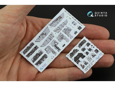 Mcdonnell Douglas F/A-18 D Hornet (Early) - 3d-printed & Coloured Interior (For Kinetic Kits) - zdjęcie 3