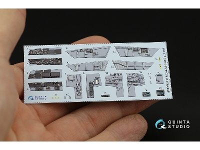 Mcdonnell Douglas F/A-18 D Hornet (Early) - 3d-printed & Coloured Interior (For Kinetic Kits) - zdjęcie 4