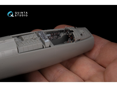 Lockheed F-104 S/Asa - 3d-printed & Coloured Interior (For Kinetic Kits) - zdjęcie 8