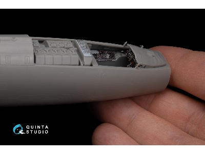 Lockheed F-104 S/Asa-m - 3d-printed & Coloured Interior (For Kinetic Kits) - zdjęcie 8