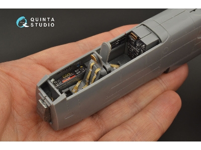 Heinkel He-219 - 3d-printed & Coloured Interior (For Tamiya Kits) - zdjęcie 1
