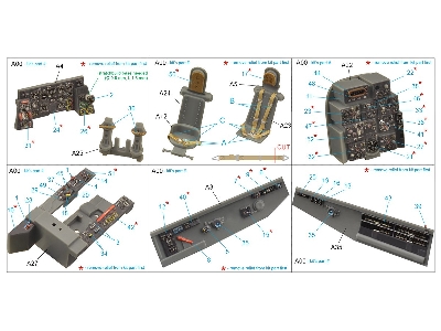 Heinkel He-219 - 3d-printed & Coloured Interior (For Tamiya Kits) - zdjęcie 13