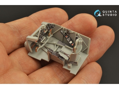 Fiat Cr.42 Falco - 3d-printed & Coloured Interior (For Italeri / Tamiya / Supermodel Kits) - zdjęcie 1