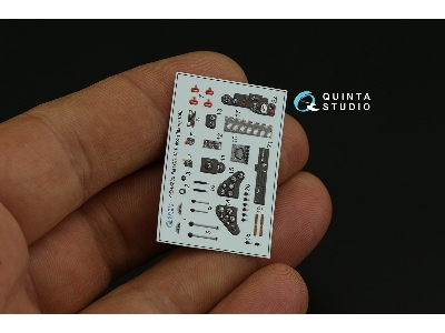 Fiat Cr.42 Falco - 3d-printed & Coloured Interior (For Italeri / Tamiya / Supermodel Kits) - zdjęcie 5