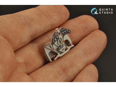 Fiat Cr.42 Falco - 3d-printed & Coloured Interior (For Italeri / Tamiya / Supermodel Kits) - zdjęcie 9