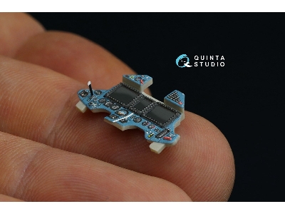 Sukhoi Su-27 Sm Flanker-b - 3d-printed & Coloured Interior (For Kitty Hawk Kits) - zdjęcie 10