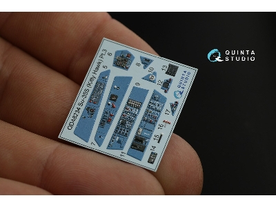 Sukhoi Su-35 S Flanker-e - 3d-printed & Coloured Interior (For Kitty Hawk Kits) - zdjęcie 9
