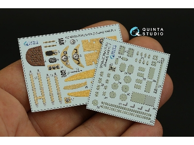 Pfalz D.Iiia - 3d-printed & Coloured Interior (For Eduard Kits) - zdjęcie 3