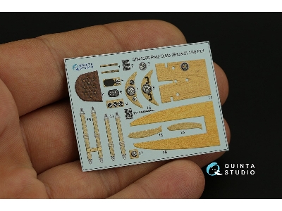 Pfalz D.Iiia - 3d-printed & Coloured Interior (For Eduard Kits) - zdjęcie 5