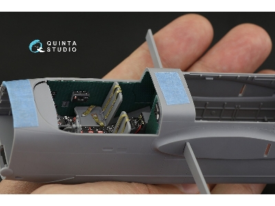 Douglas B-26 K Counter Invader - 3d-printed & Coloured Interior (For Icm Kits) - zdjęcie 10